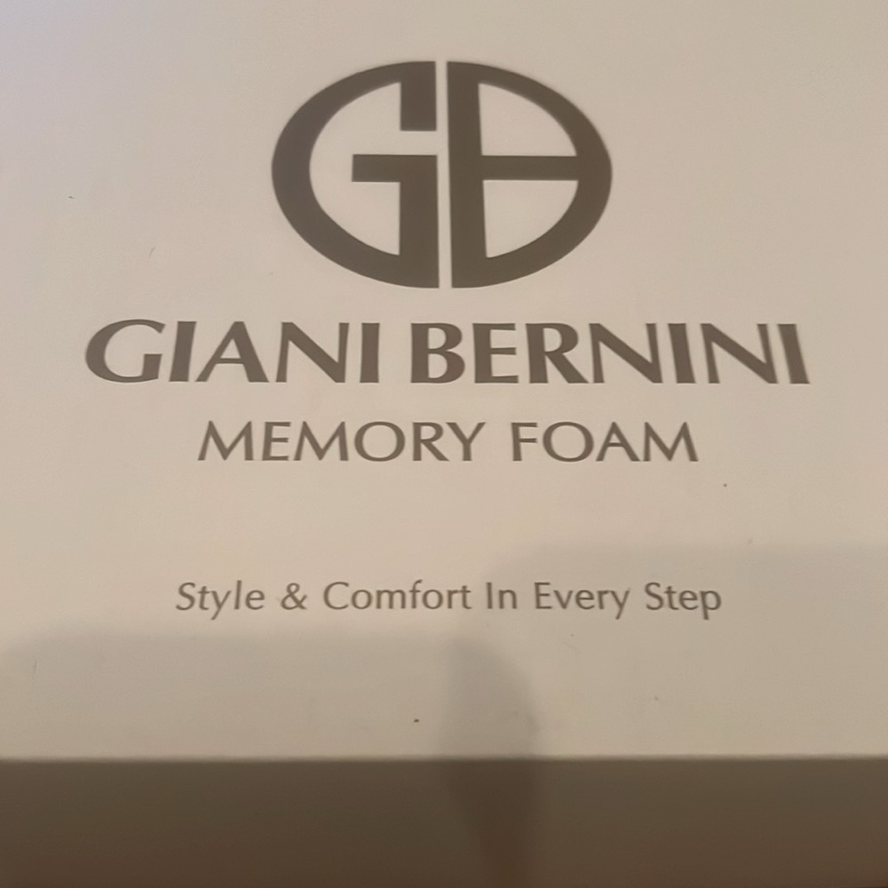 Gianni Bernini Memory Foam Pumps in Violetta Blue Vintage Jean Sz 8 NEW - Picture 16 of 17